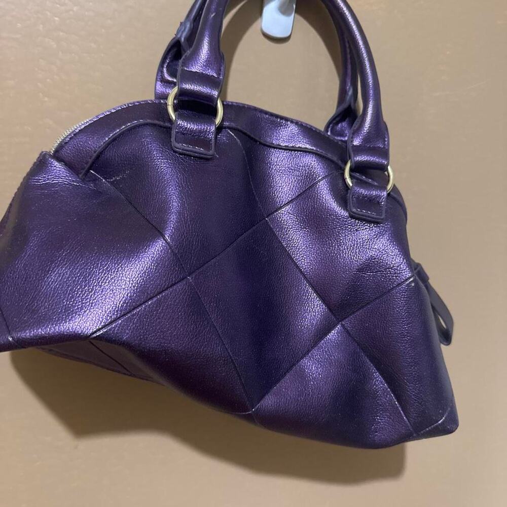NWT Victoria's Secret Purple Quilted SatcheL Halloween Purple - Picture 5 of 5